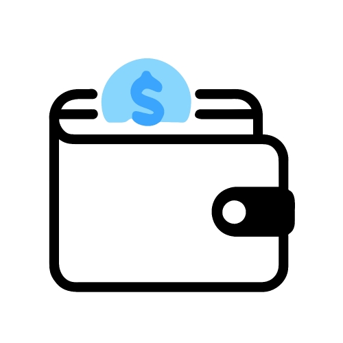 Digital wallet icon