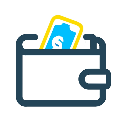 Digital wallet icon