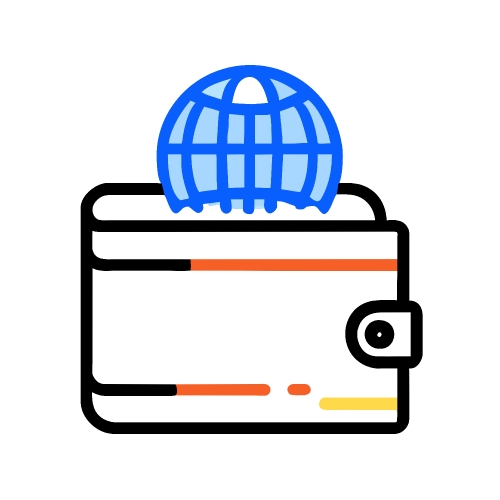 Digital wallet icon