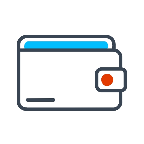 Digital wallet icon