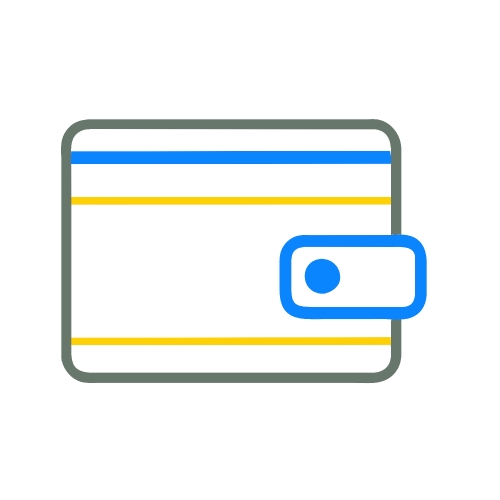 Digital wallet icon