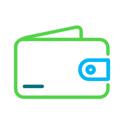 Digital wallet icon