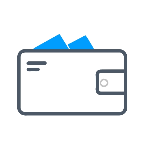 Digital wallet icon