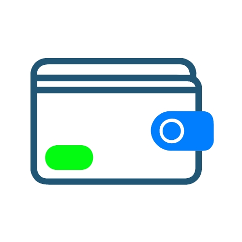 Digital wallet icon