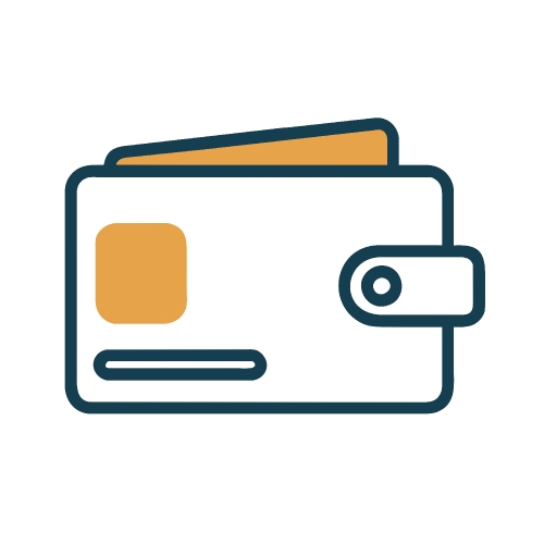 Digital wallet icon