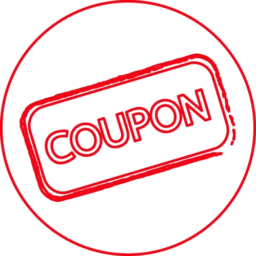 Discount Coupon Icon sign design