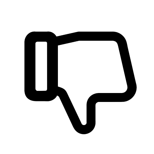 Dislike icon