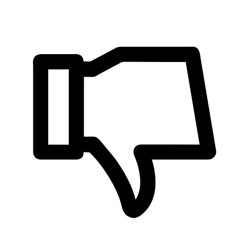 Dislike icon