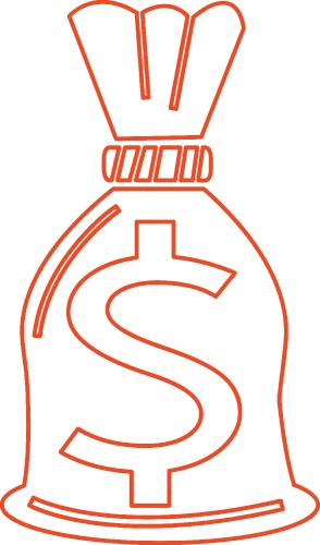 Dollar Icon money sign design