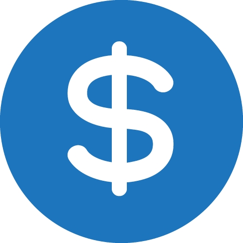 dollar icon sign symbol design