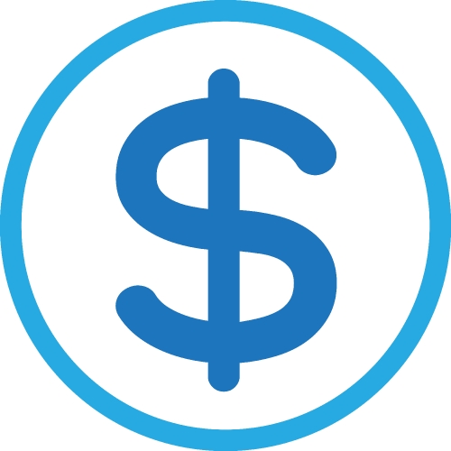 dollar icon sign symbol design