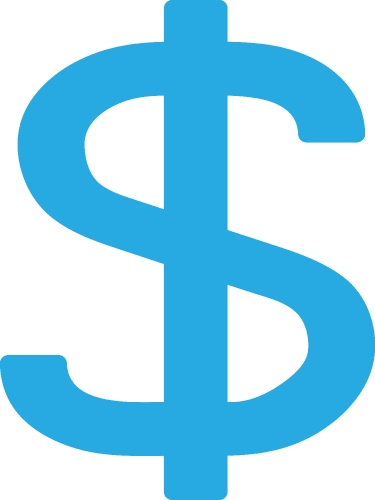 dollar icon sign symbol design