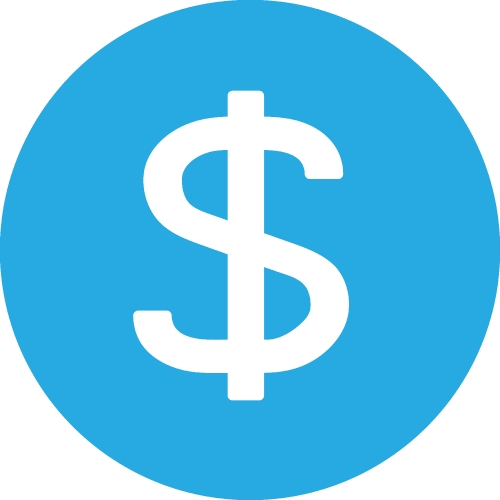 dollar icon sign symbol design