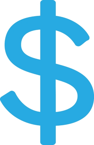 dollar icon sign symbol design