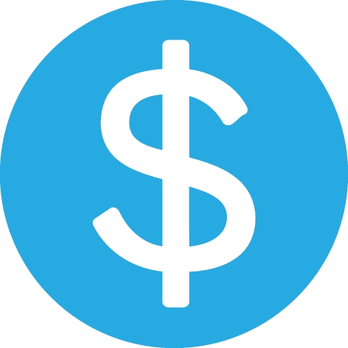 dollar icon sign symbol design