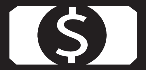 Dollar money icon