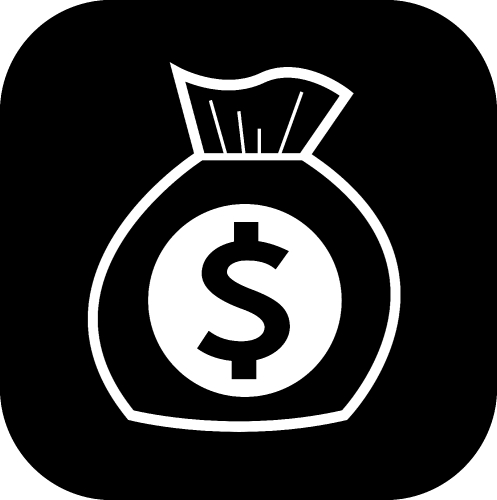 Dollar money icon