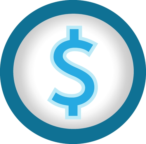 Dollar money icon sign symbol design