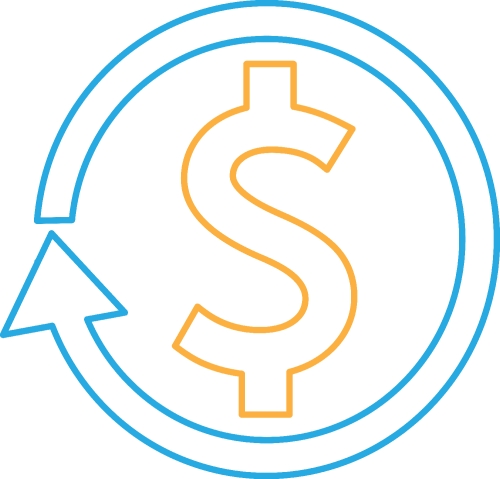 Dollar money icon sign symbol design