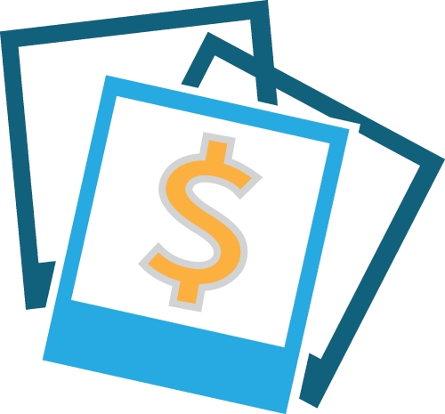 Dollar money icon sign symbol design