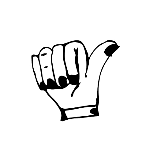 doodle hand icon drawing illustration design