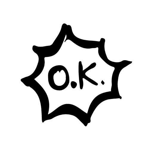 doodle ok icon drawing illustration design