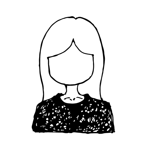 doodle people avatar icon hand draw illustration design