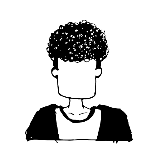 doodle people avatar icon hand draw illustration design