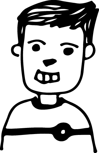 draw people icon illustration