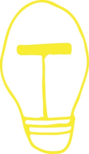 Drawing light bulb icon sign symbol design