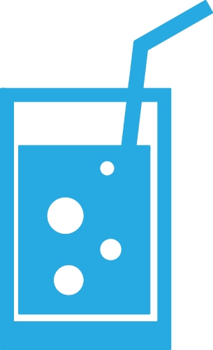 Drink icon sign symbol design