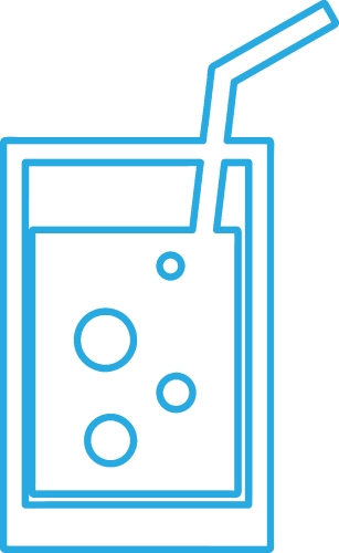 Drink icon sign symbol design