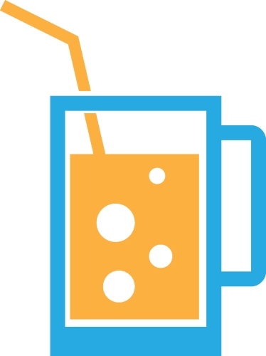 Drink icon sign symbol design