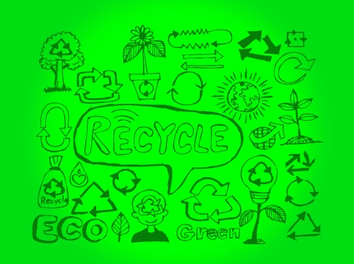 Eco Idea Sketch and Eco friendly Doodles