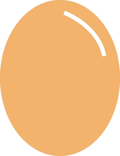 Egg icon sign symbol design