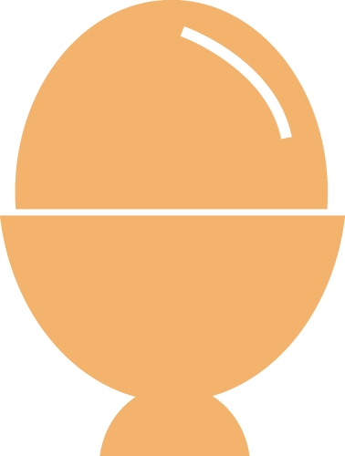 Egg icon sign symbol design