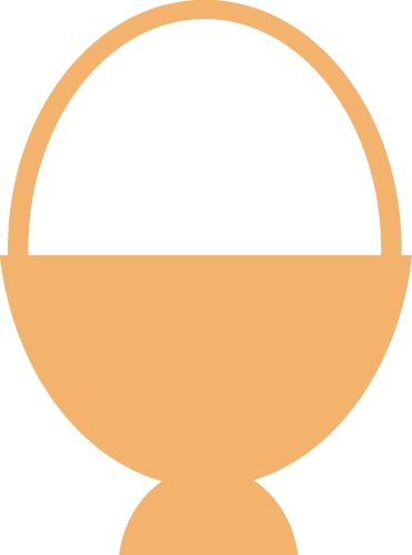 Egg icon sign symbol design