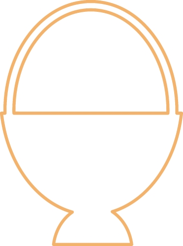 Egg icon sign symbol design