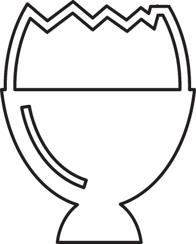 Egg icon sign symbol design