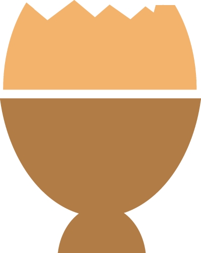 Egg icon sign symbol design