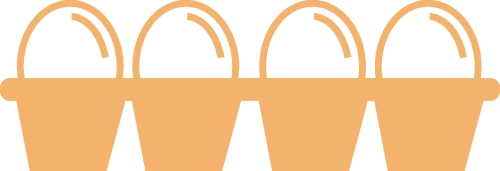 Egg icon sign symbol design