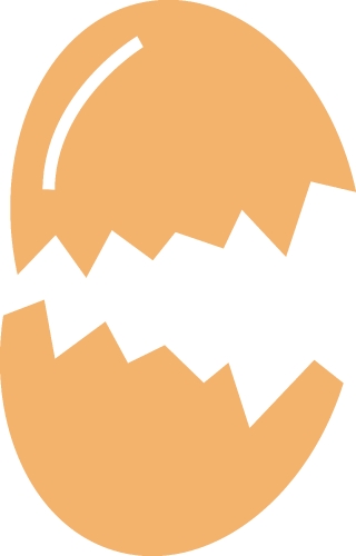 Egg icon sign symbol design