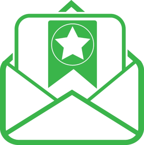 email and mail icon sign design