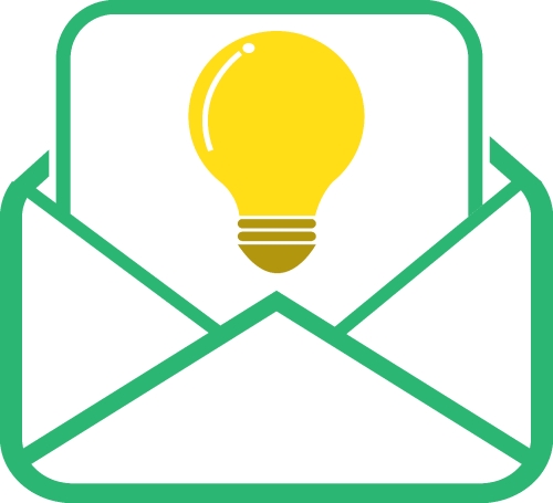 email and mail icon sign design