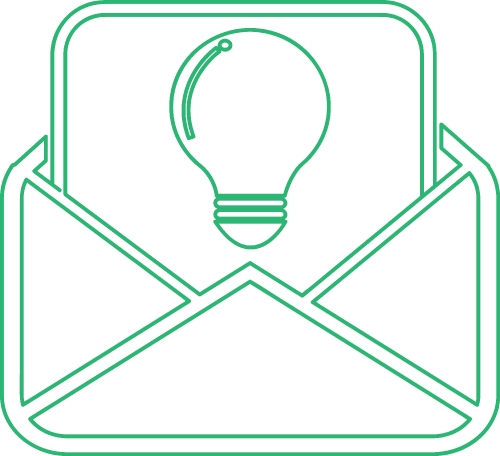 email and mail icon sign design