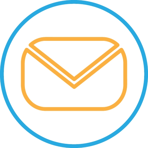 Email and mail icon sign symbol design