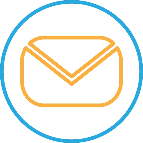 Email and mail icon sign symbol design