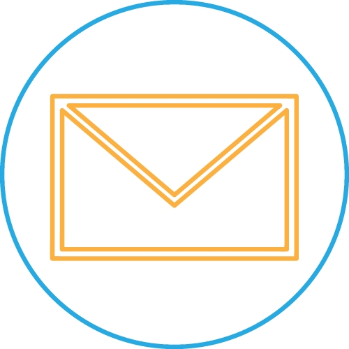 Email and mail icon sign symbol design