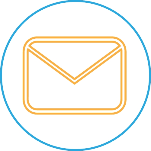 Email and mail icon sign symbol design