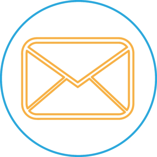 Email and mail icon sign symbol design